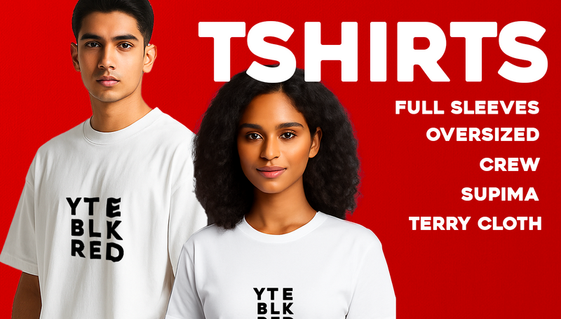 tshirts by yteblkred