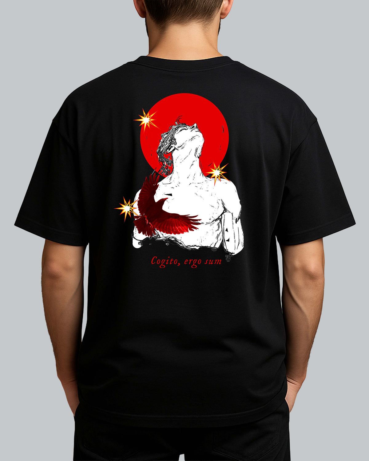 Think deeply - Unisex Terry Oversized Tee