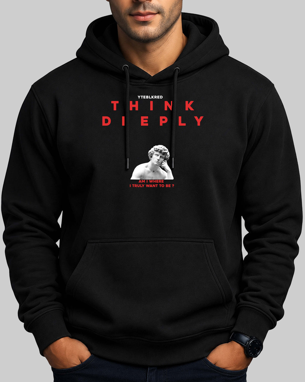 Think deeply - Unisex Hoodie