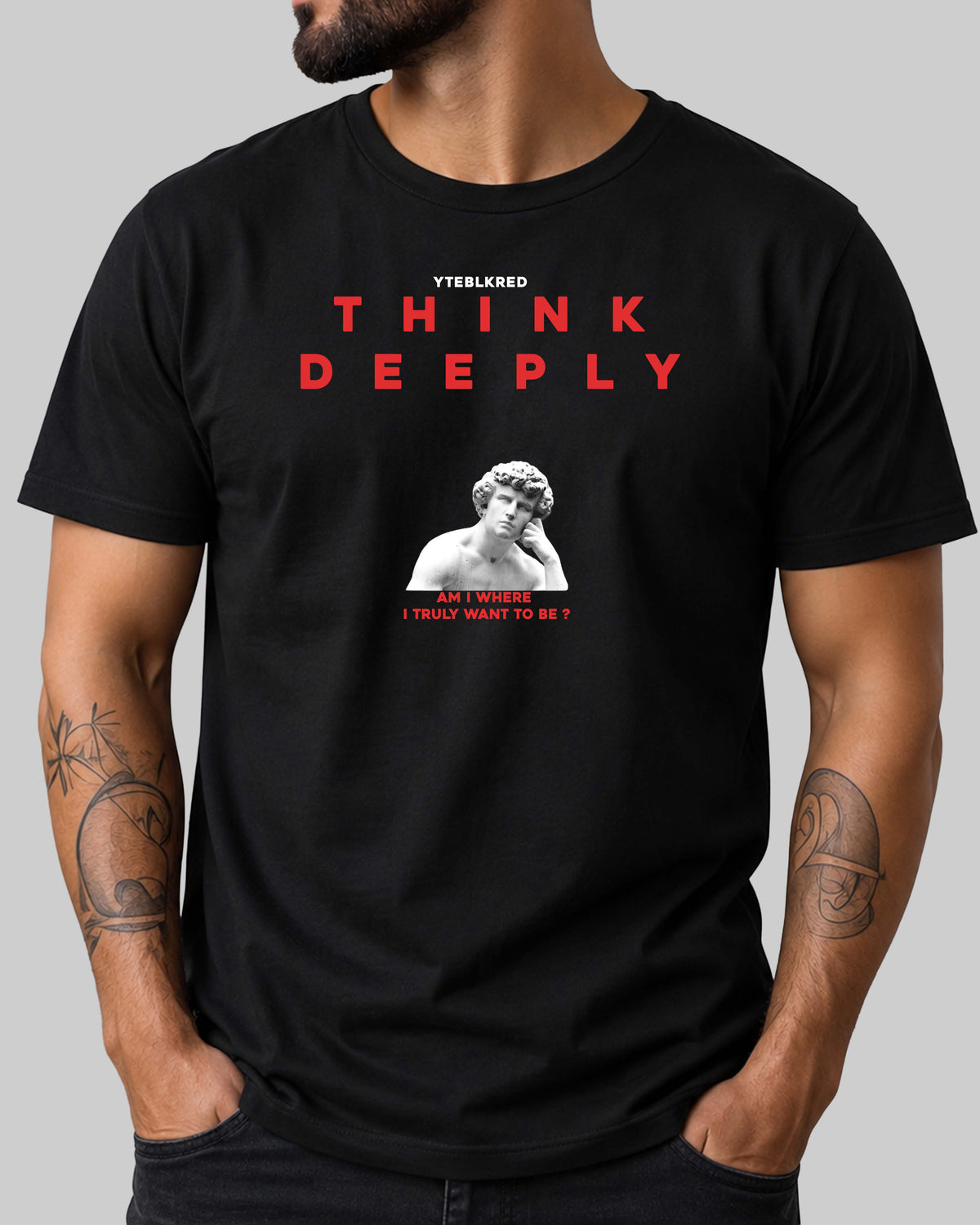 Think deeply - Unisex Supima T-Shirt