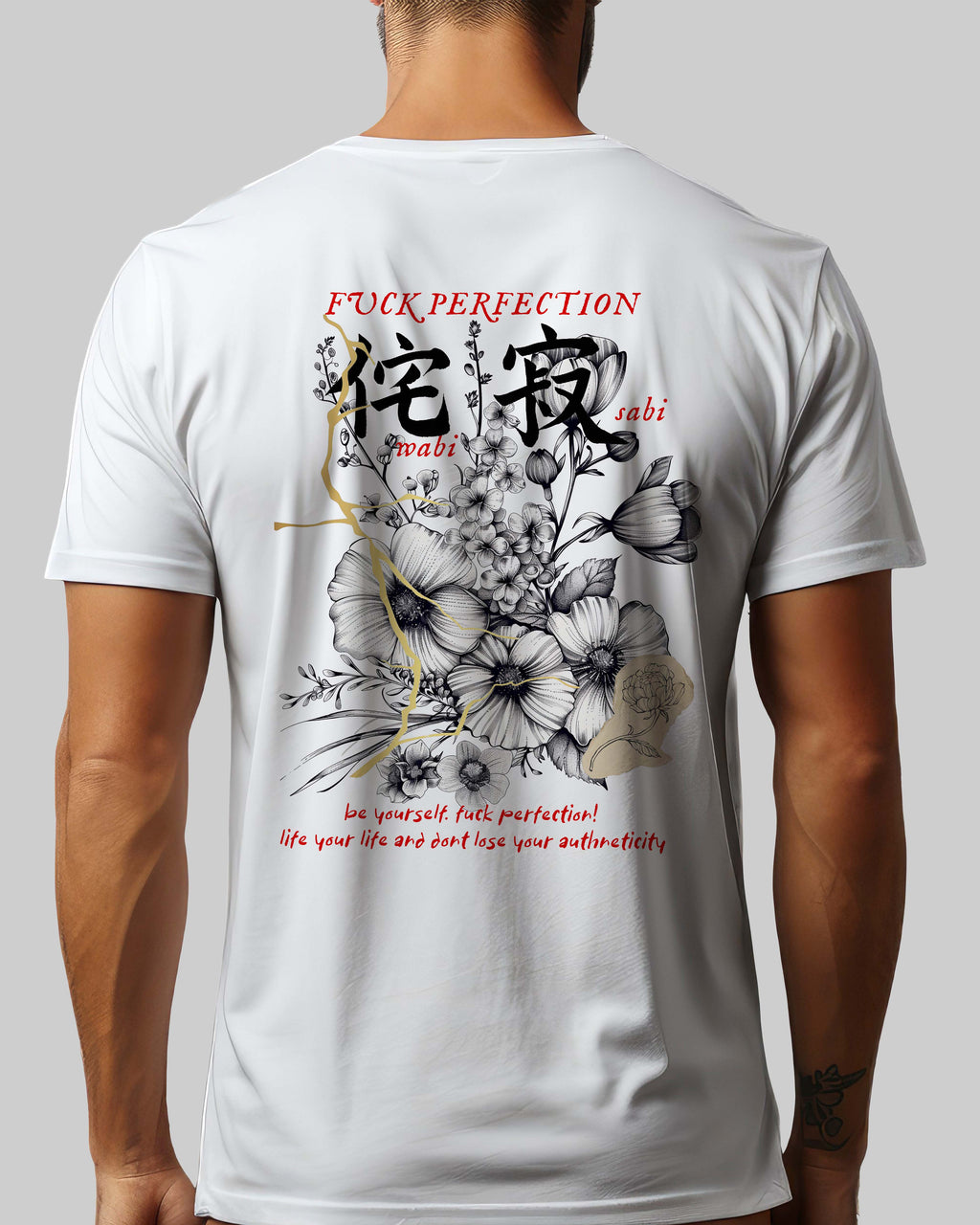 Be here now - Unisex Supima T-Shirt