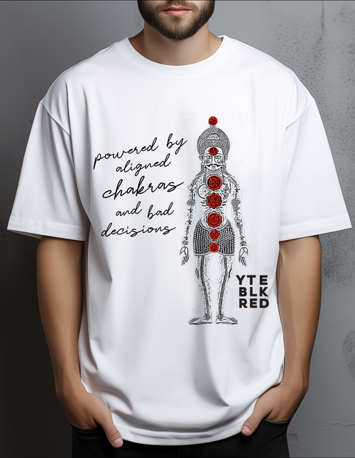 04 YTE - Aligned Chakras - Unisex Oversized Classic T-Shirt