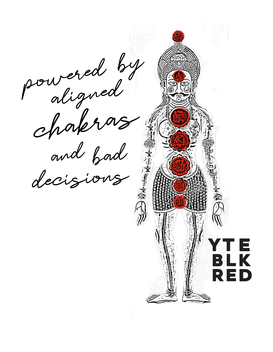 Aligned with Bad Decisions - 04 YTE - Oversized Unisex Tee