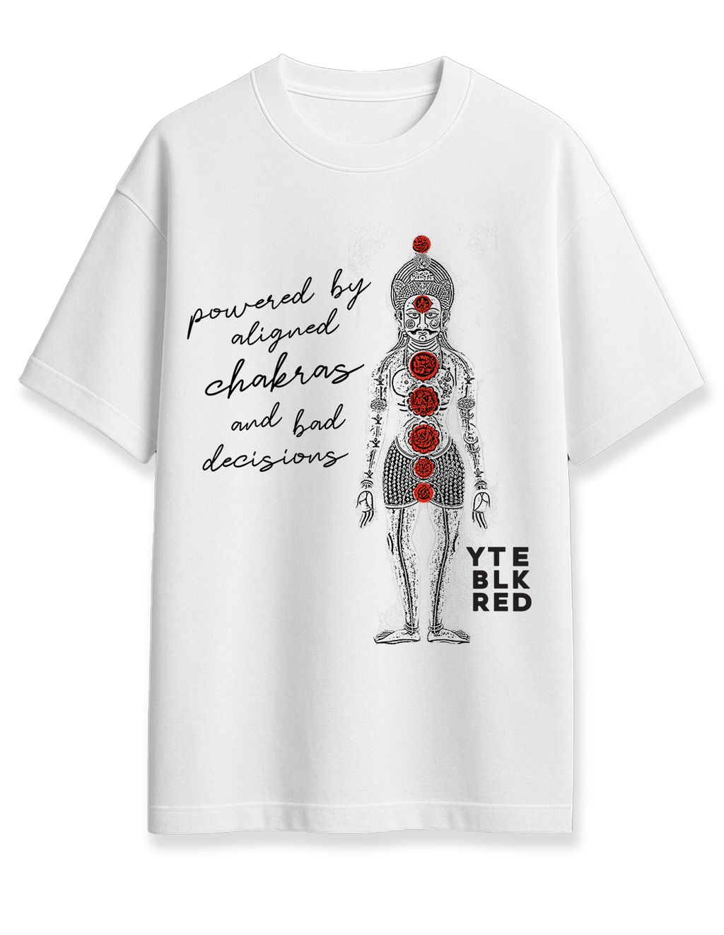 Aligned with Bad Decisions - 04 YTE - Oversized Unisex Tee