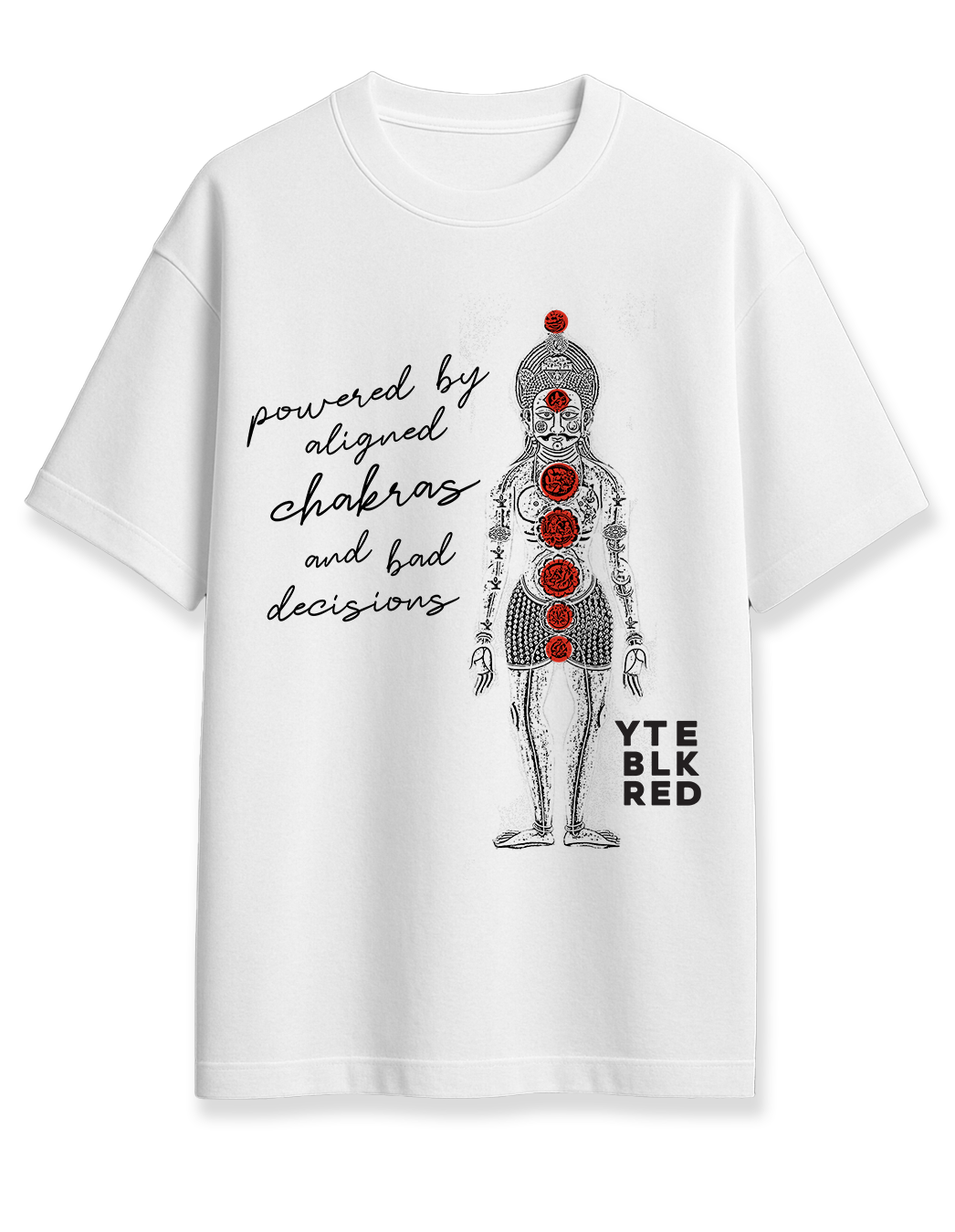 Aligned with Bad Decisions - 04 YTE - Oversized Unisex Tee