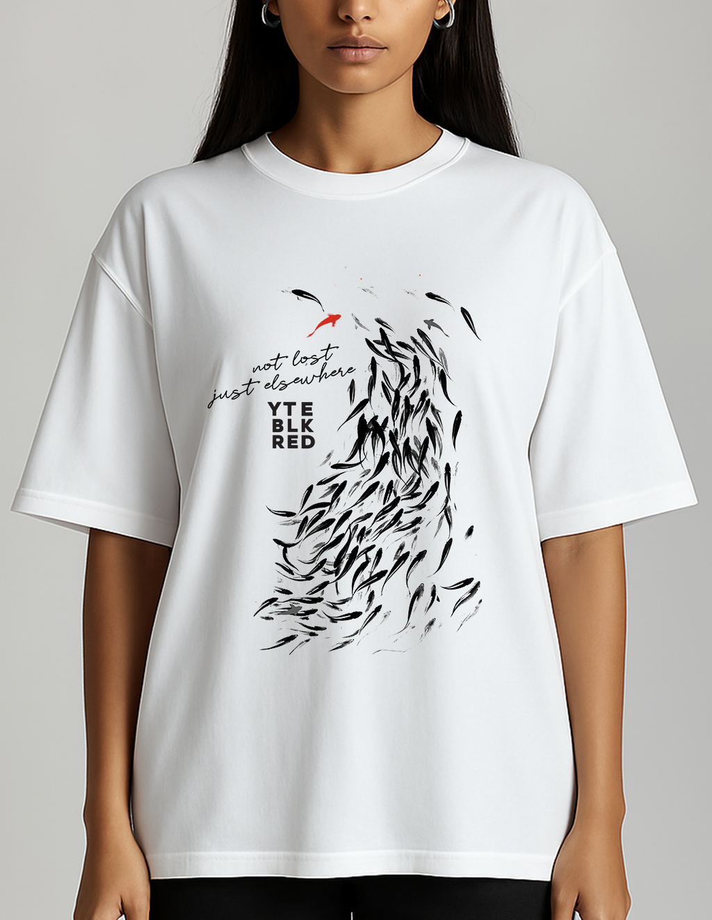 05  YTE - Not Lost - Unisex Oversize Tee