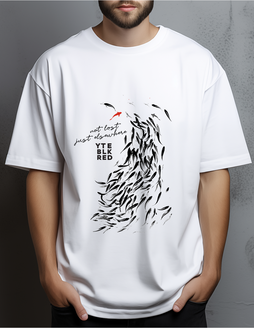 05  YTE - Not Lost - Unisex Oversize Tee