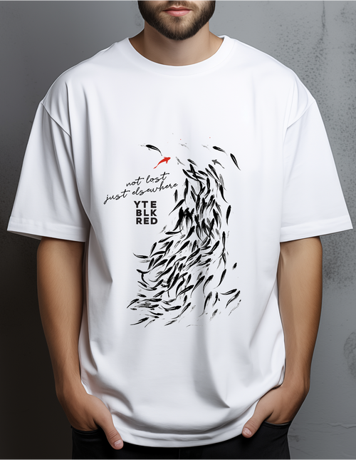 05  YTE - Not Lost - Unisex Oversize Tee