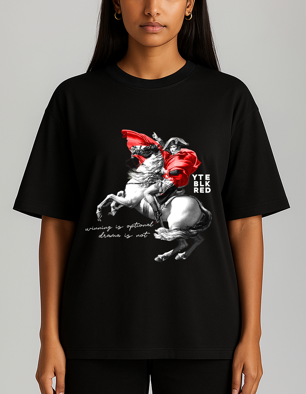 Drama is King - 12 YTE - Unisex Oversized Classic T-Shirt