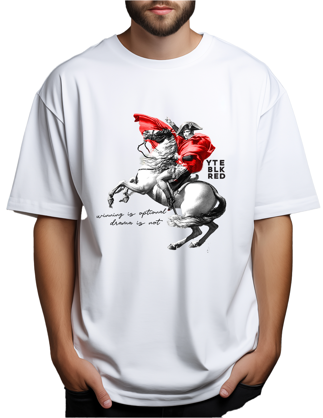 Drama King - 12 YTE Unisex Oversized Classic T-Shirt