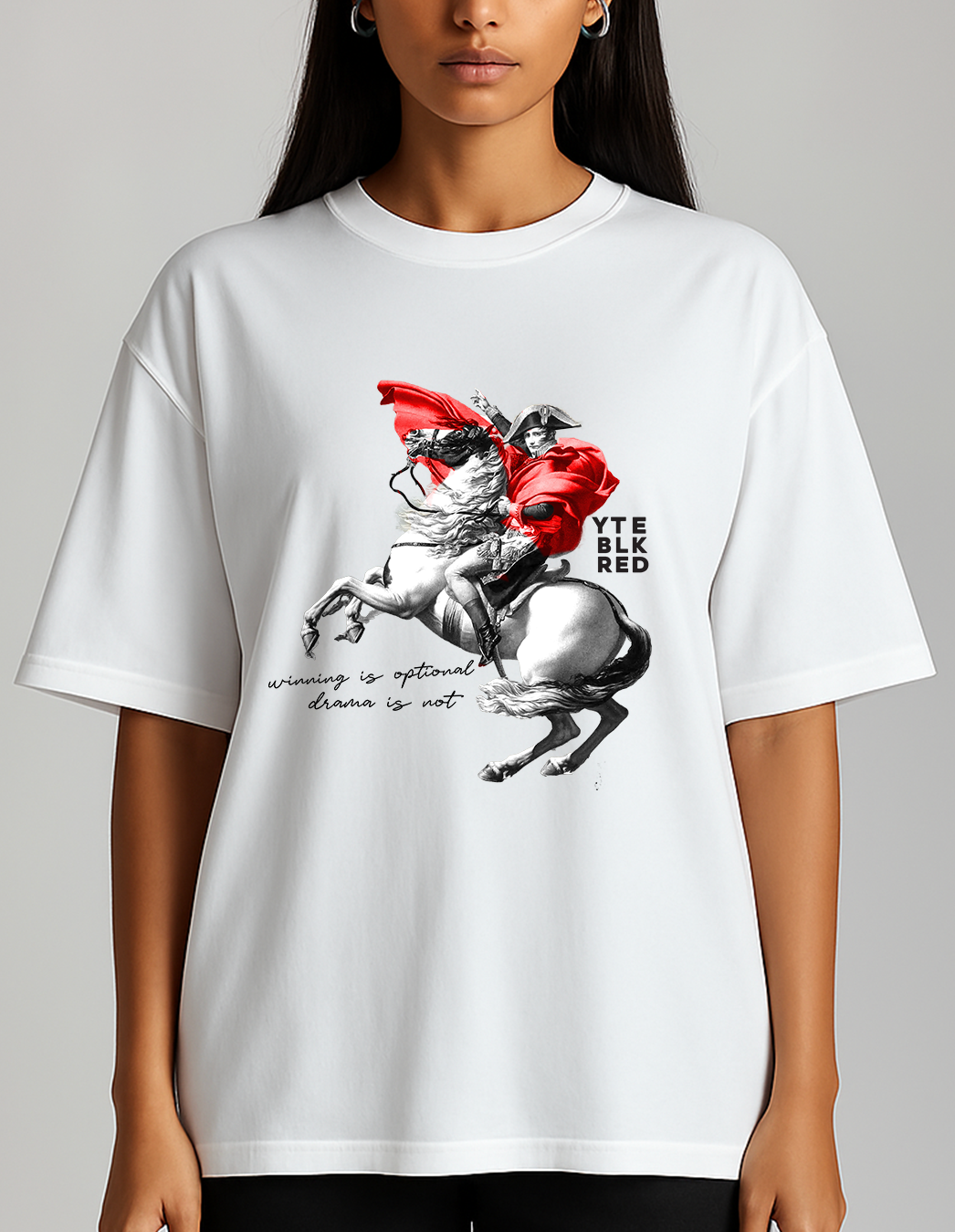 Drama King - 12 YTE Unisex Oversized Classic T-Shirt