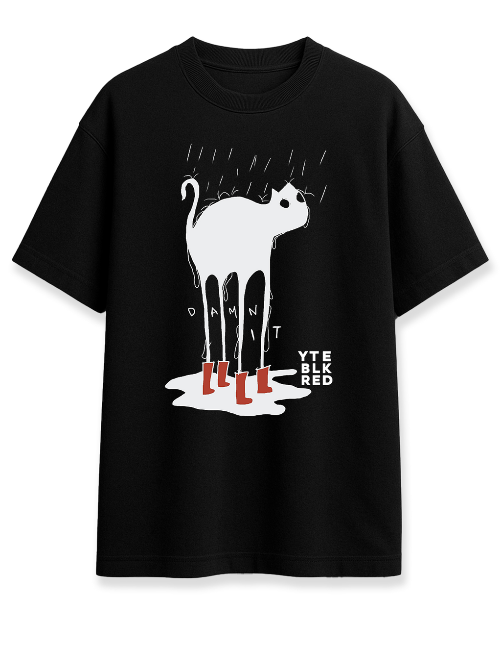 Damn it - 16 BLK - Unisex Oversized Tee