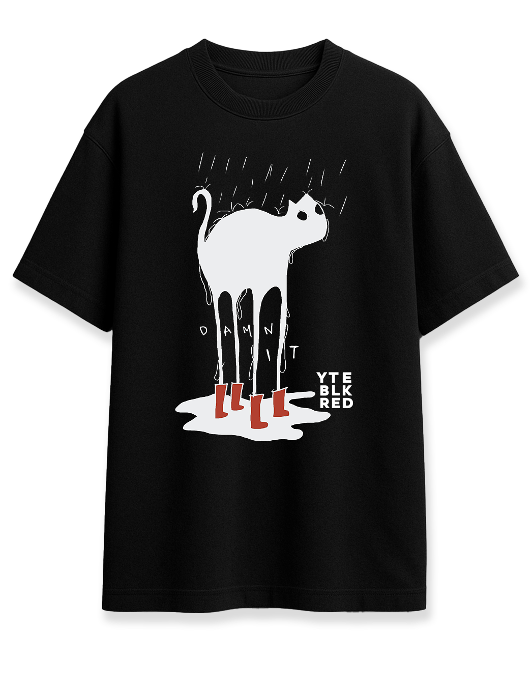 Damn it - 16 BLK - Unisex Oversized Tee