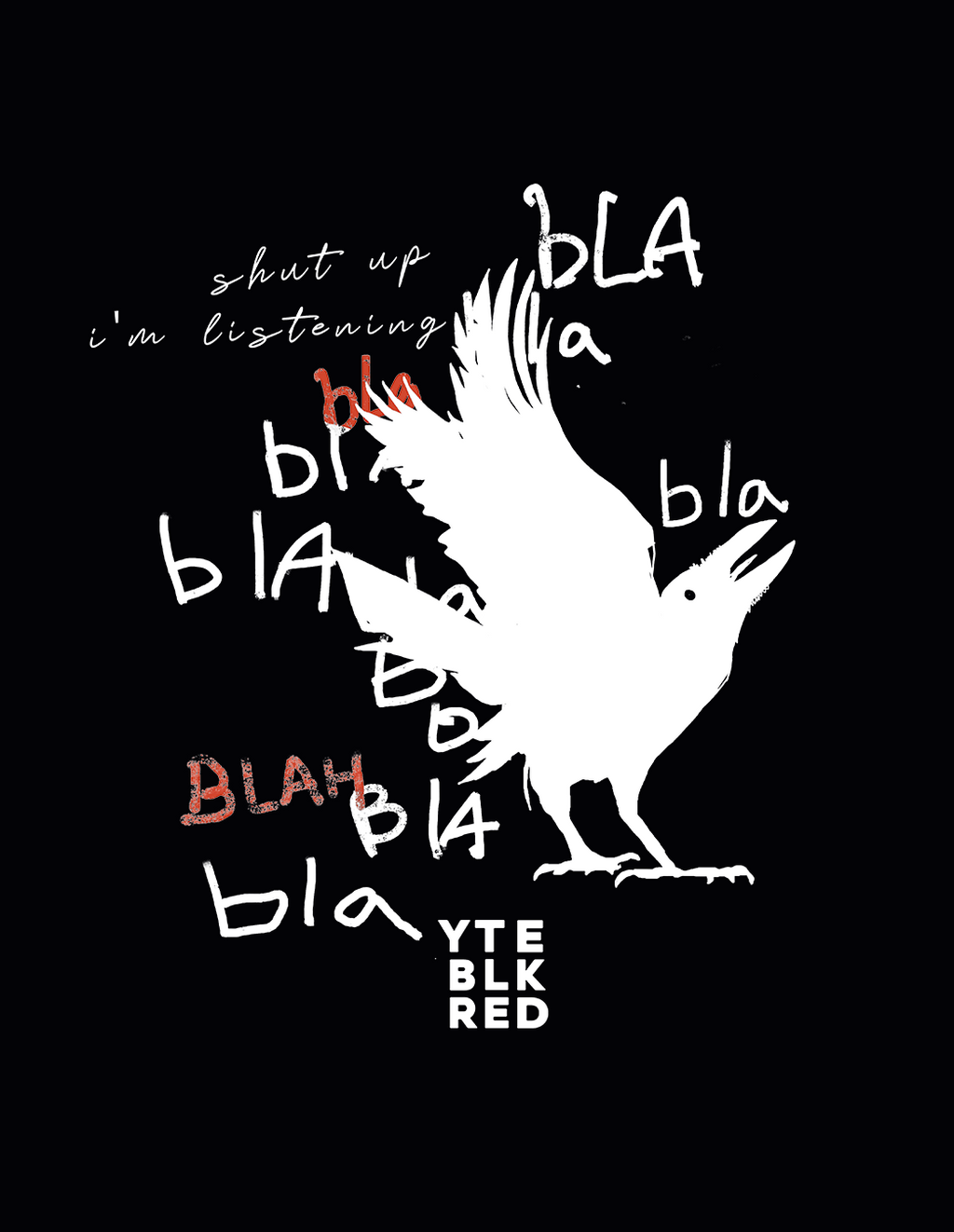 Blah Bah - 26 BLK Unisex Oversized Classic T-Shirt
