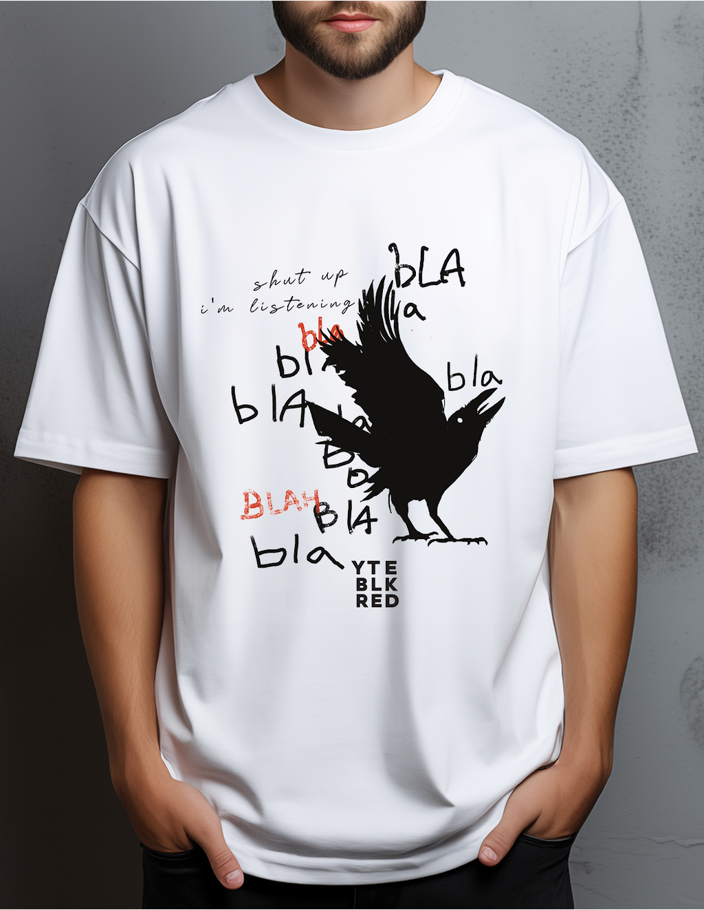 Blah Bah - 26 YTE Unisex Oversized Classic T-Shirt