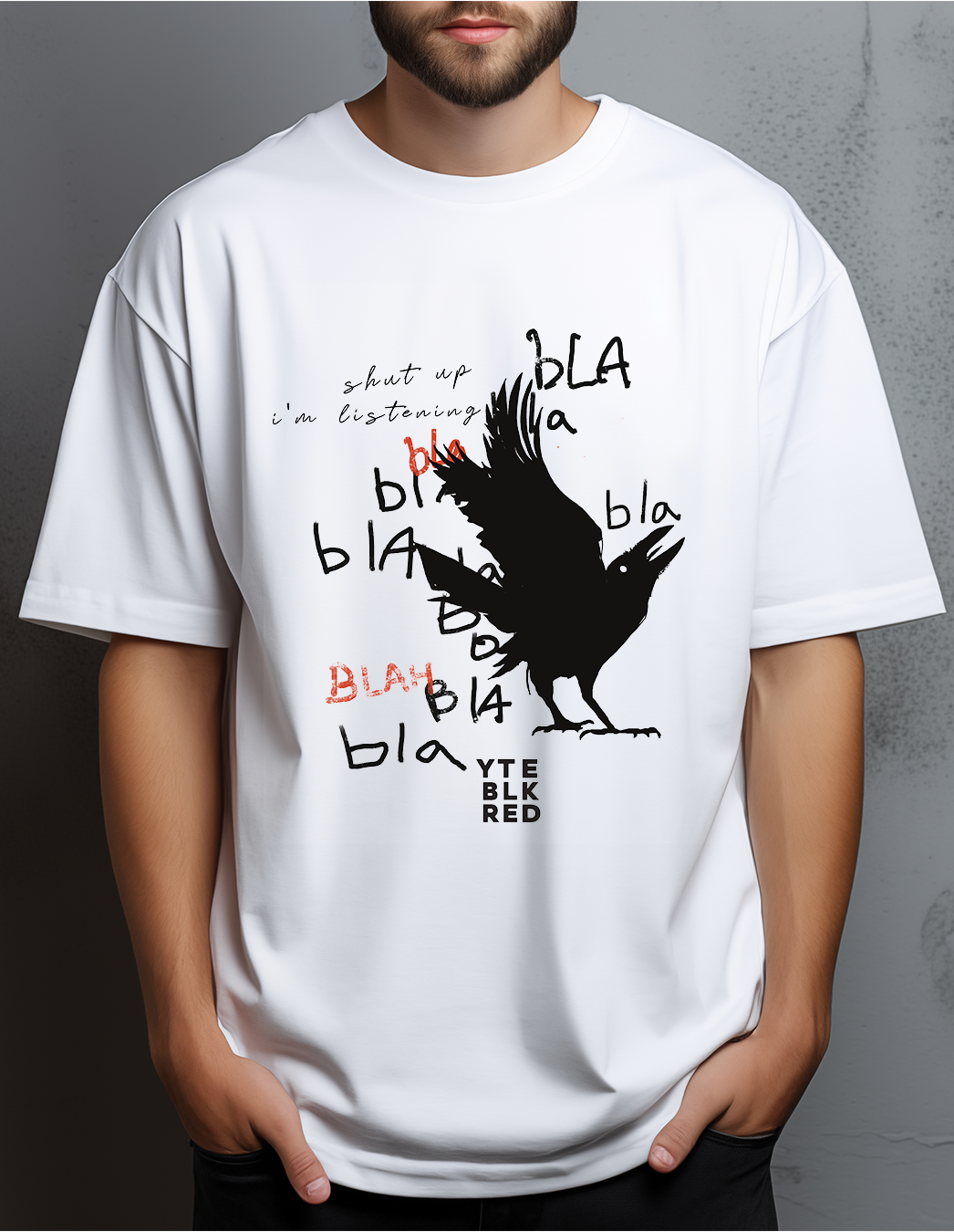 Blah Bah - 26 YTE Unisex Oversized Classic T-Shirt