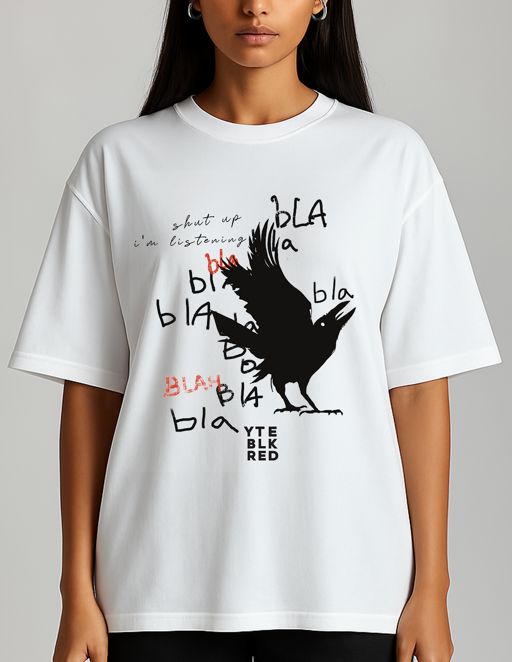 Blah Bah - 26 YTE Unisex Oversized Classic T-Shirt