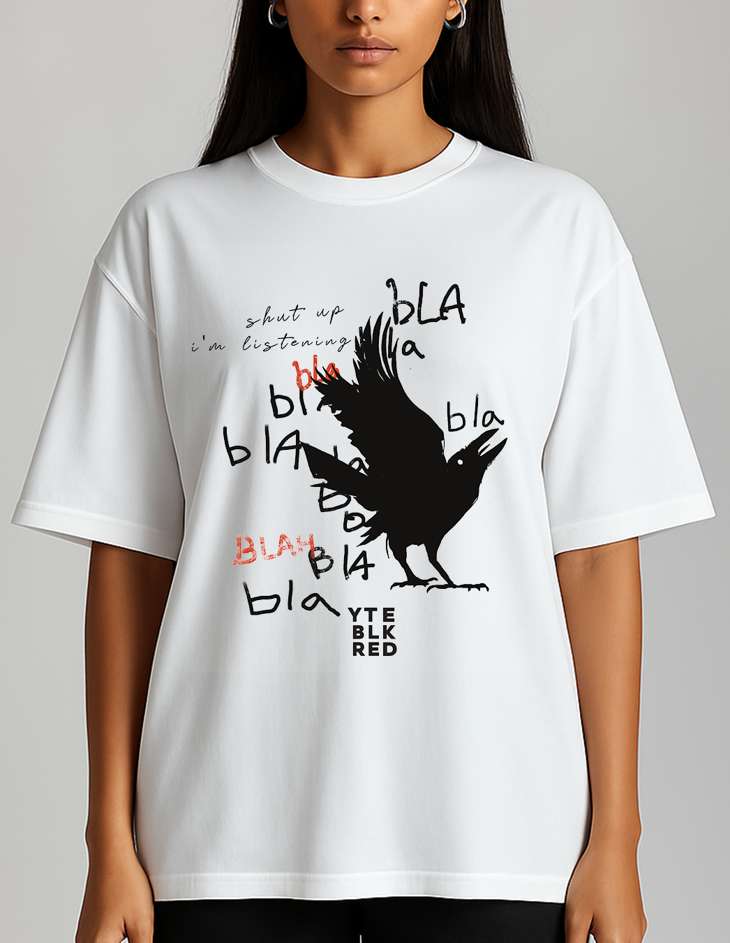 Blah Bah - 26 YTE Unisex Oversized Classic T-Shirt