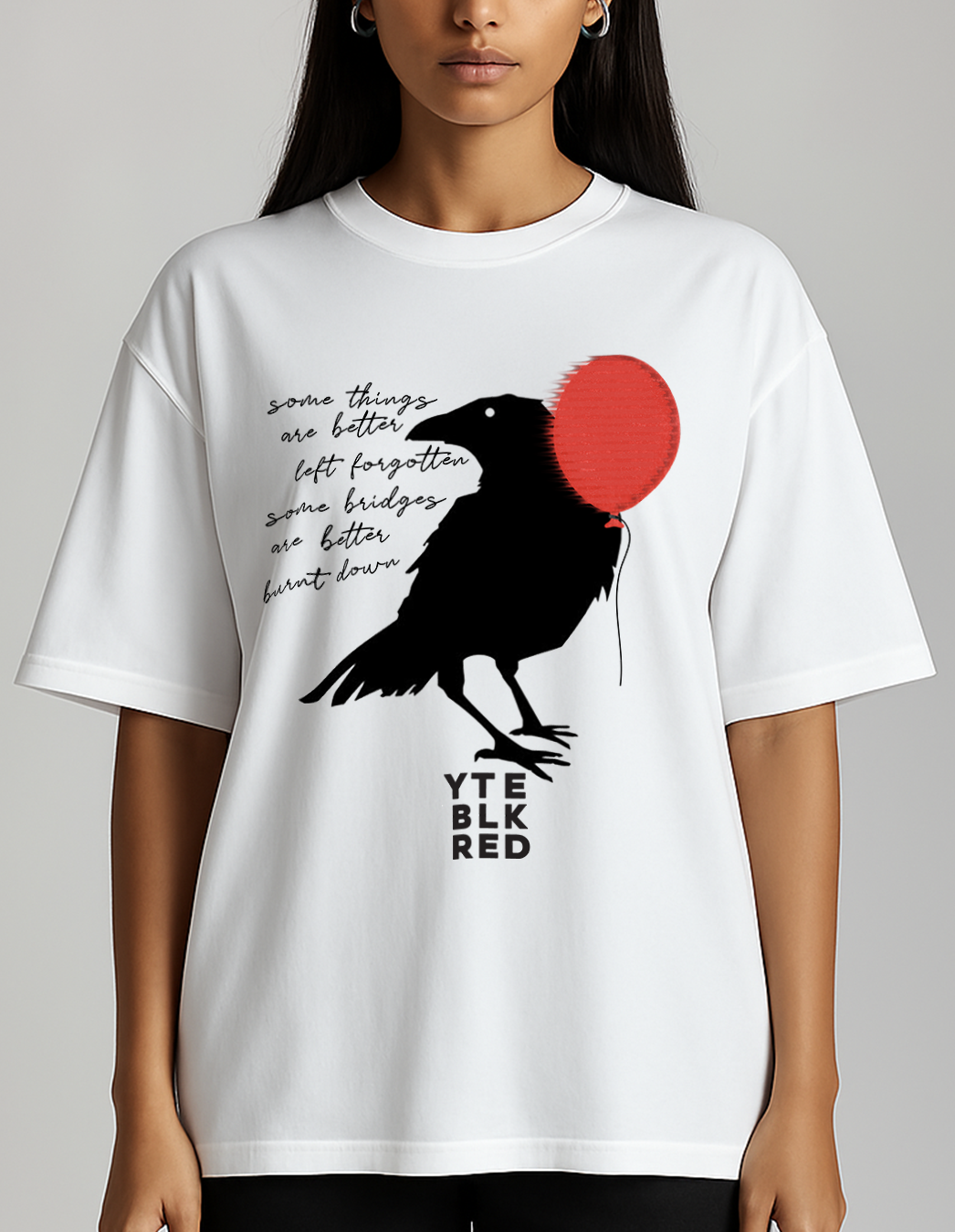 39 - YTE - Forget it - Unisex Oversized Classic Tee