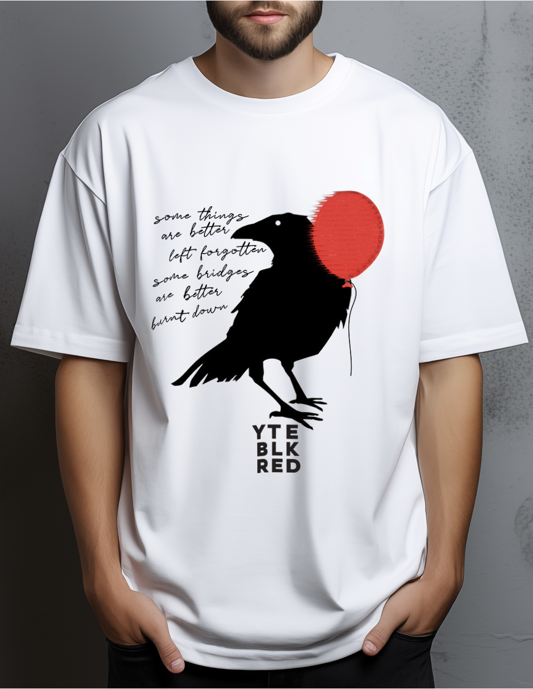 39 - YTE - Forget it - Unisex Oversized Classic Tee