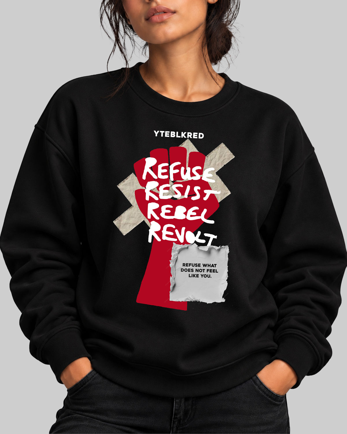 Rebel - Unisex Oversized Sweatshirt