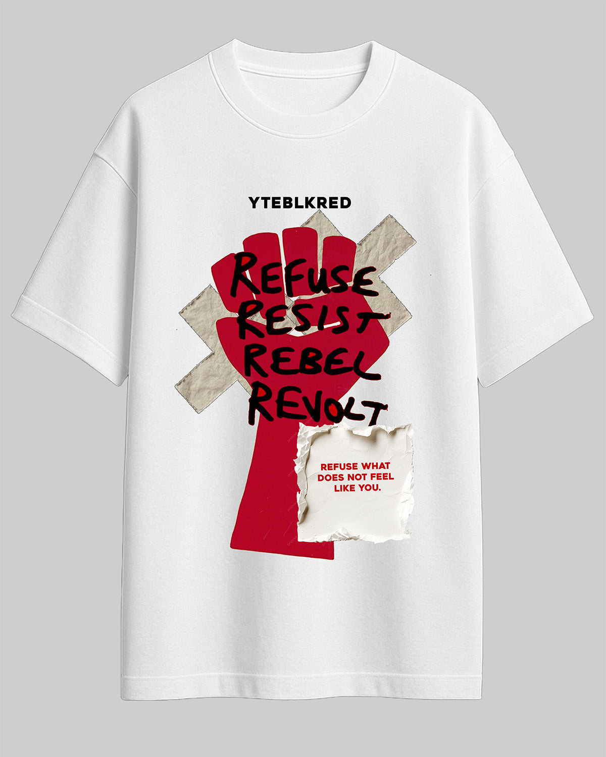 Rebel - Oversized Terry Tshirt