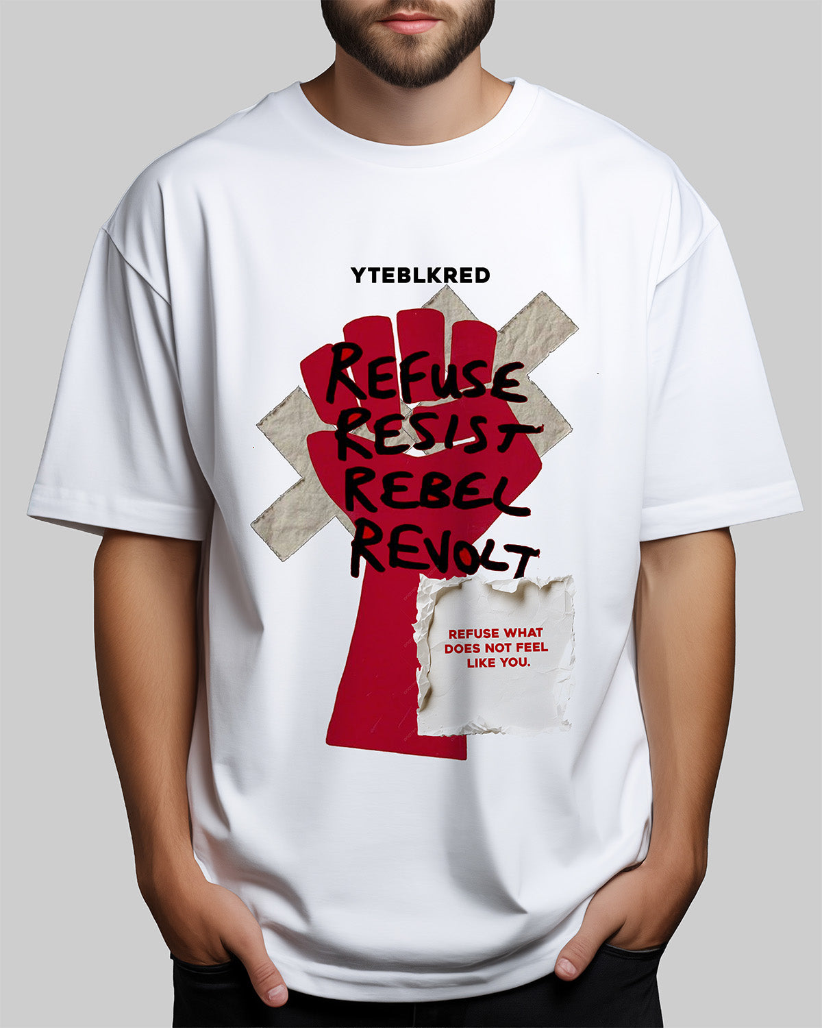 Rebel - Oversized Terry Tshirt