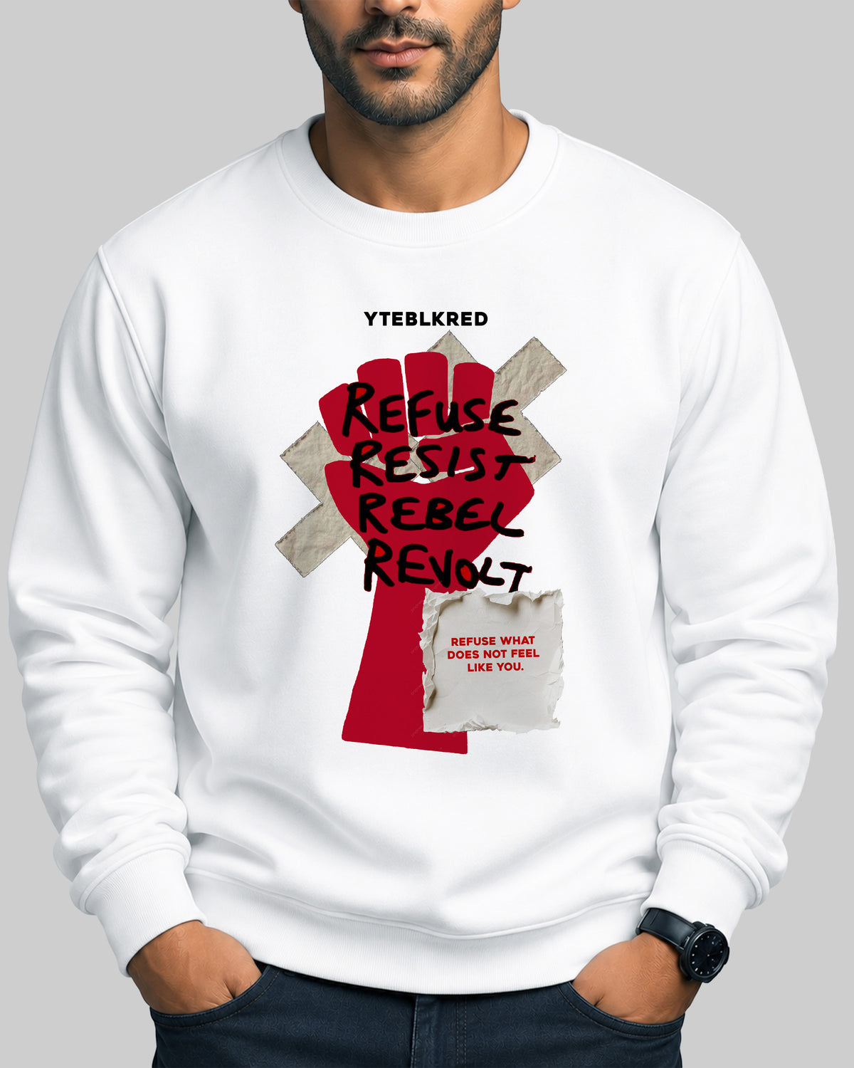 Rebel - Unisex Oversized Sweatshirt