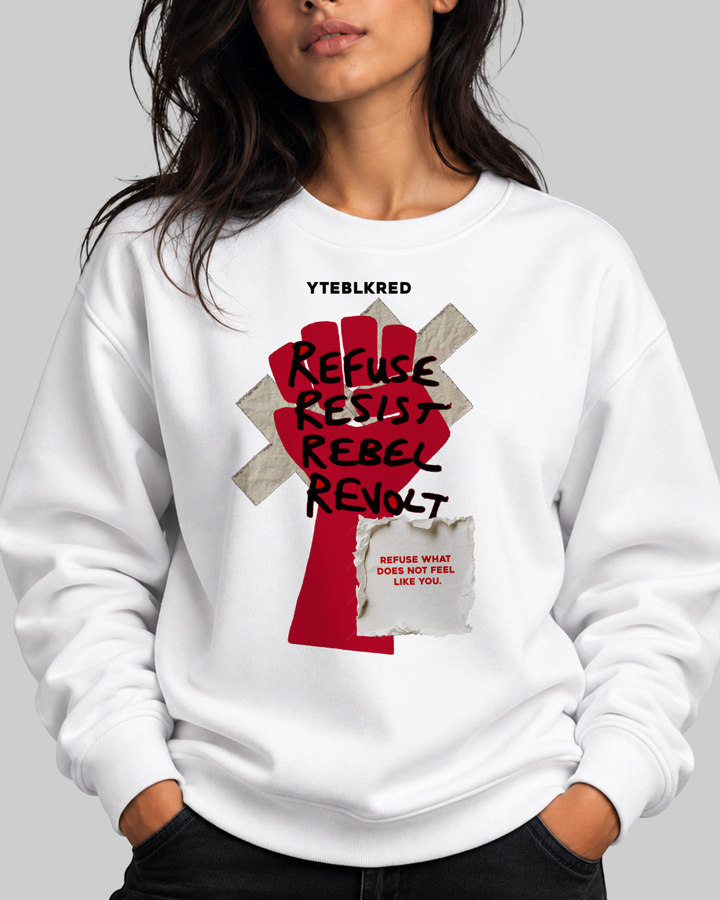 Rebel - Unisex Oversized Sweatshirt